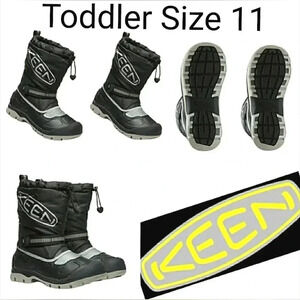 Keen Snow Rain Ski Winter Boots Waterproof Lugsole Unisex Toddler 11 New